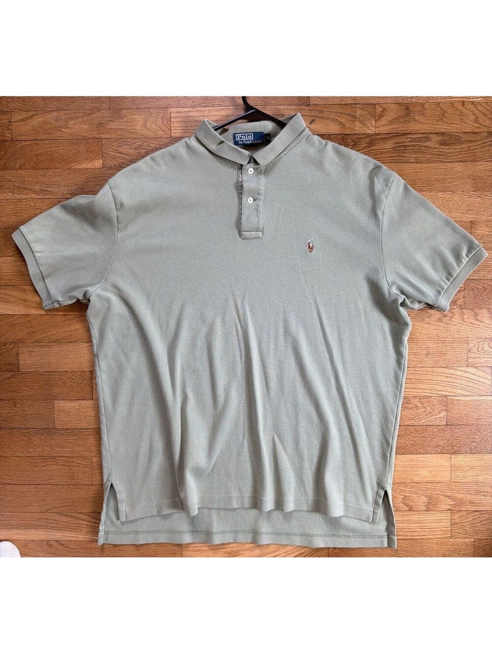 XL - Men - Polo Ralph Lauren Classic Fit Polo Beige - Picture 1 of 6
